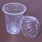 350 ML KFC Disposable Glass With Dome Lid (2000 Pcs)